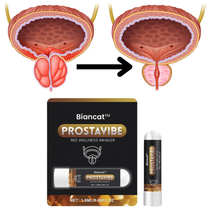 Inhaleur Prostate au Venin d'Abeille | 2 produits en 1 Retrouvez une érection en 3 minutes! En même temps soigne la prostate