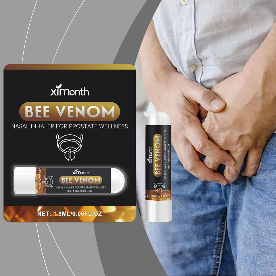 Inhaleur Prostate au Venin d'Abeille | 2 produits en 1 Retrouvez une érection en 3 minutes! En même temps soigne la prostate